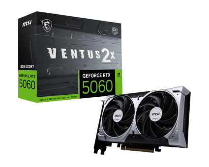 Видеокарта MSI GeForce RTX 5060 Ventus 2X 8G (RTX 5060 8G Ventus 2X)