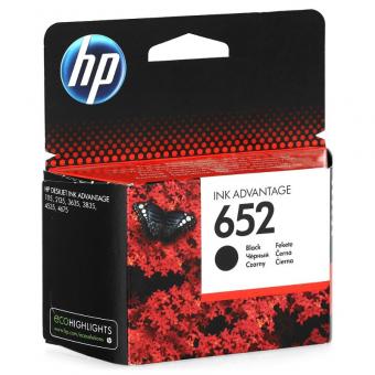Картридж HP F6V25AE (652) Black