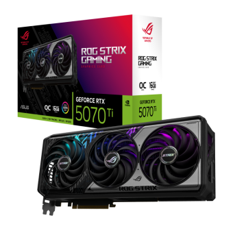 Видеокарта Asus GeForce ROG Strix RTX 5070 Ti GamingOC 16G (ROG-STRIX-RTX5070TI-O16G-Gaming)