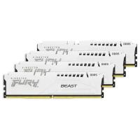 Оперативная память 128 Gb (4x32Gb) DDR5 5600MHz Kingston Fury Beast White KF556C40BWK4-128