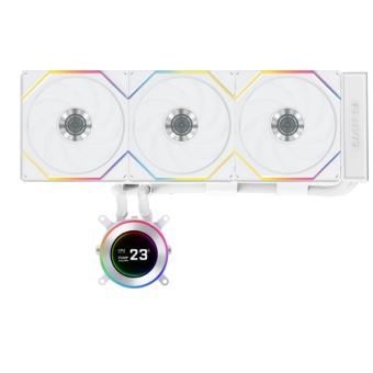 Водяное Охлаждение CPU LIAN LI Hydroshift lI LCD-C 360TL White (G89.GHS2LCD36TW.00)