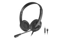 Гарнитура A4Tech FH100U Stone Black