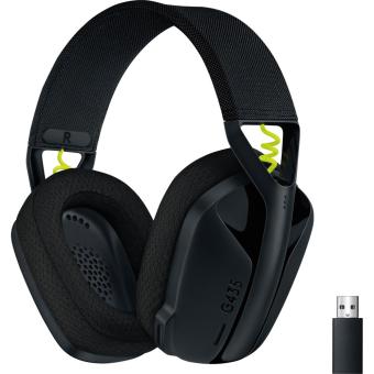 Гарнитура беспроводная Logitech G435 LightSpeed Black (981-001050)