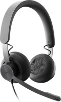 Гарнитура Logitech Zone Wired Teams Graphite (981-000870)
