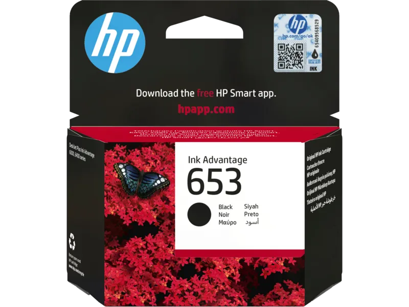 Картридж HP 653 Black (3YM75AE)