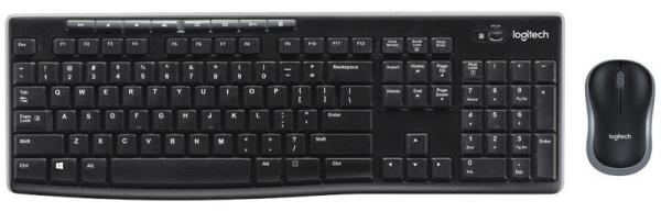 Клавиатура + мышь Logitech Wireless Combo MK270 (920-004518)