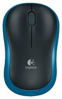 Мышь Logitech Wireless M185 Blue (910-002239)
