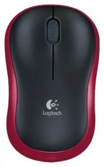 Мышь Logitech Wireless M185 Red (910-002240)