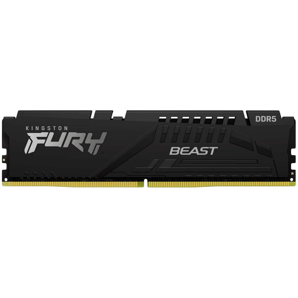 Оперативная память 16 Гб DDR5 6000MHz Kingston Fury Beast Black Expo (KF560C36BBE2-16)