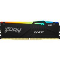 Оперативная память 16 Gb DDR5 6000MHz Kingston Fury Beast RGB KF560C36BBE2A-16