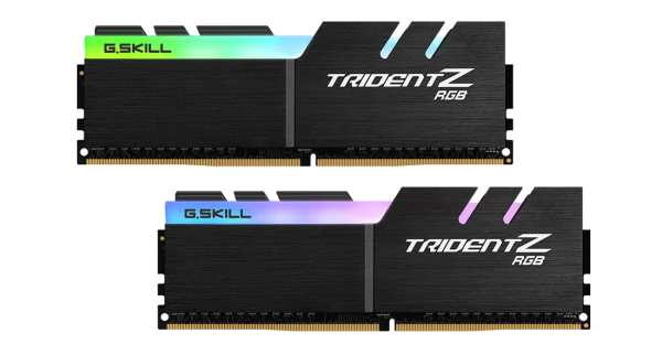 Оперативная память 32 Gb (2x16Gb) DDR4 3600MHz G.Skill Trident Z RGB F4-3600C16D-32GTZRC