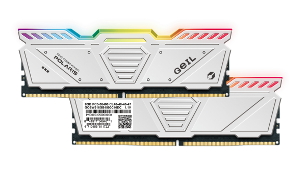 Оперативная память 32 Gb (2x16Gb) DDR5 6000MHz Geil Polaris RGB White GOSW532GB6000C38BDC