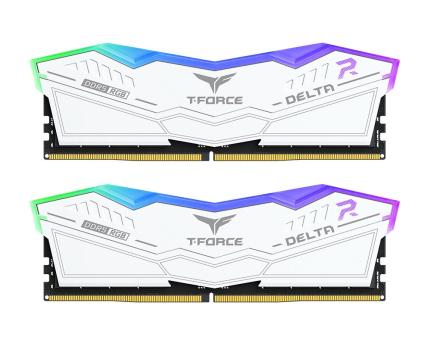 Оперативная память 32 Gb (2x16Gb) DDR5 6200MHz Team Group Delta RGB White FF4D532G6200HC38ADC01