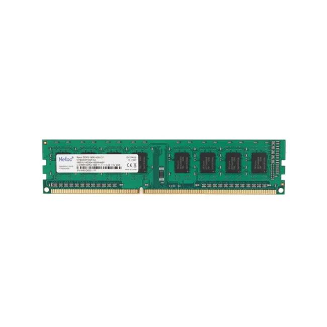 Оперативная память 4 Gb DDR3 1600MHz Netac Basic NTBSD3P16SP-04