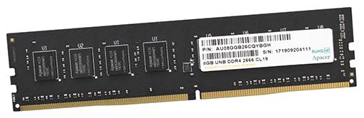 Оперативная память  8 Gb DDR4 2666MHz Apacer EL.08G2V.GNH