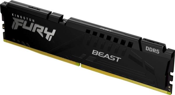 Оперативная память 8 Gb DDR5 5600MHz Kingston Fury Beast Black EXPO KF556C36BBE-8