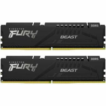 Оперативная память Kingston Fury Beast 16 Gb (2x8Gb) DDR5 6000МГц (KF560C36BBEK2-16)