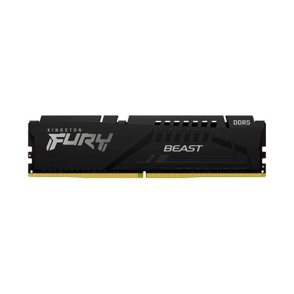 Оперативная память Kingston Fury Beast Black 8 Gb DDR5 6000МГц (KF560C30BBE-8)
