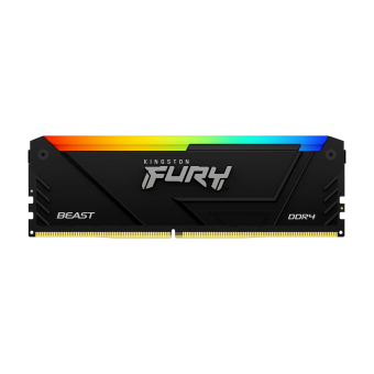 Оперативная память 16 Gb DDR4 3200MHz Kingston Fury Beast RGB KF432C16BB12A/16WP