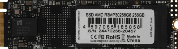 SSD диск 256 Gb AMD Radeon R3 (R3MP30256G8)