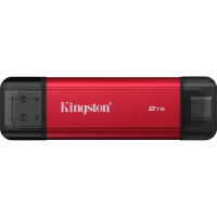 Внешний SSD диск 2 Tb Kingston Dual Portable (SPSD/2TB)