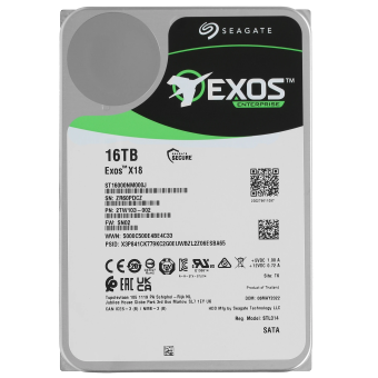 Жесткий диск 16 Тб Seagate Exos X18 ST16000NM001J
