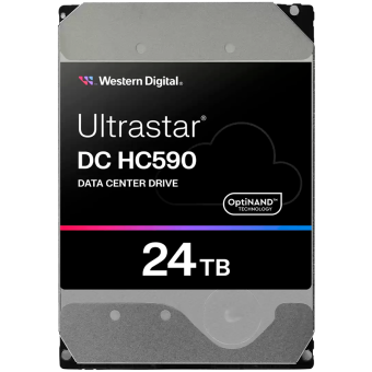Жесткий диск 24 Tb Western Digital Ultrastar DC HC590 WUH722624ALE6L4