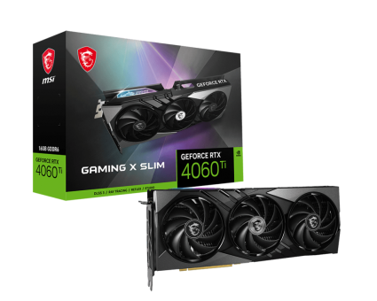 Видеокарта MSI GeForce RTX 4060 Ti Gaming X Slim 16G (RTX 4060 Ti Gaming X Slim 16G)