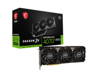 Видеокарта MSI GeForce RTX 4070 Ti Super Shadow 3X OC 16G (RTX 4070 Ti Super 16G Shadow 3X OC)