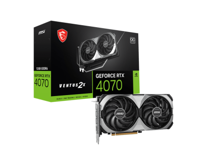 Видеокарта MSI GeForce RTX 4070 Ventus 2X E1 OC 12GB (RTX 4070 Ventus 2X E1 12G OC)