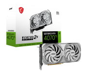 Видеокарта MSI GeForce RTX 4070 Ti Ventus 2X OC 12G (RTX 4070 TI Ventus 2X White 12G OC)