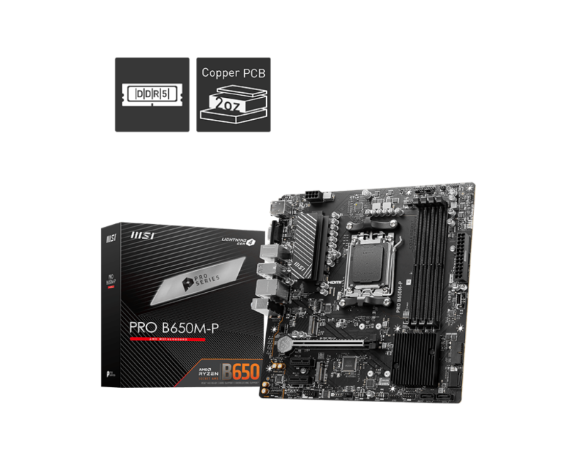 Материнская плата MSI Pro B650M-P