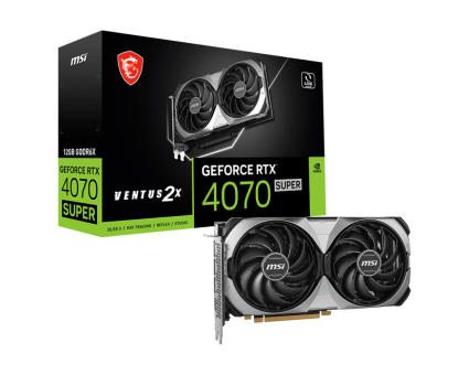 Видеокарта MSI GeForce RTX 4060 Super Ventus 2X 12G (RTX 4070 Super 12G Ventus 2X)