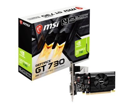 Видеокарта MSI GeForce GT730 2GB (N730K-2GD3/LP)