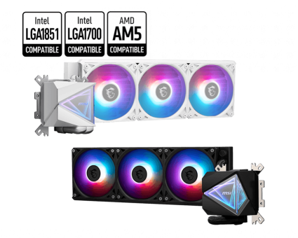 Система водяного охлаждения MSI MAG CoreLiquid I360 White