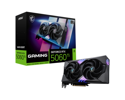 Видеокарта MSI GeForce RTX 5060 Ti Gaming 16G (RTX 5060 Ti 16G Gaming)