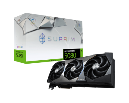 Видеокарта MSI RTX 5080 Suprim SOC 16G (RTX 5080 16G Suprim SOC)