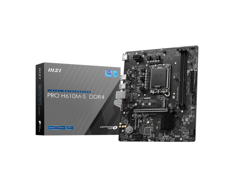 Материнская плата MSI Pro H610M-S DDR4 II