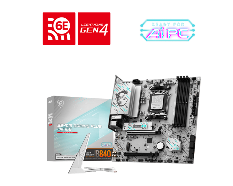 Материнская плата MSI B840M Gaming Plus WiFi6E