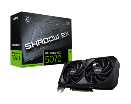 Видеокарта MSI GeForce RTX 5070 Shadow 2X 12G (RTX 5070 12G Shadow 2X)