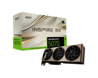 Видеокарта MSI GeForce RTX 5070 Inspire 3X 12G (RTX 5070 12G Inspire 3X)