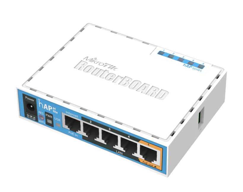 Маршрутизатор MikroTik hAP ac lite RB952Ui-5ac2nD