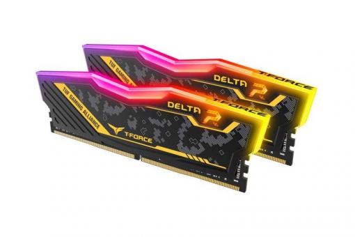 Оперативная память 16 Gb (2x8Gb) DDR4 3200MHz Team Group Delta TUF Gaming RGB TF9D416G3200HC16FDC01