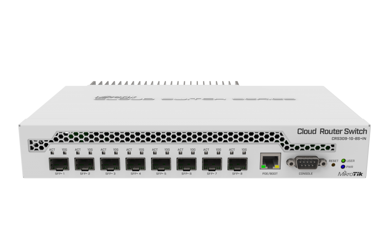 Коммутатор MikroTik CRS309-1G-8S+IN