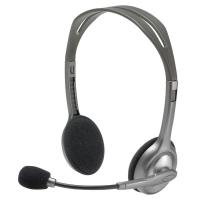 Наушники Logitech Stereo Headset H110 Grey (981-000271)
