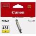 Картридж Canon CLI-481 желтый (2100C001)