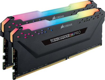 Оперативная память Corsair Vengeance RGB PRO 16 Gb (2x8Gb) DDR4 3200MHz (CMW16GX4M2C3200C16)