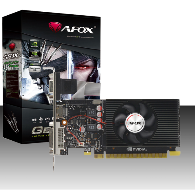 Видеокарта Afox GeForce GT240 1Gb D3 LP Single Fan (AF240-1024D3L2-V2)