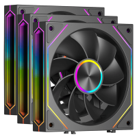 Вентилятор для корпуса PCCooler F3 X120R ARGB Black 3 in 1 Reverse Вентилятор для корпуса PCCooler F3 X120R ARGB Black 3 in 1 Reverse