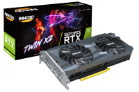 Видеокарта Inno3D GeForce RTX3060 Ti Twin X2 LHR 8GB (N306T2-08D6-119032DH)